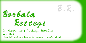 borbala rettegi business card